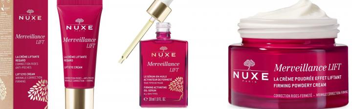 Nowe kosmetyki anti-aging od Nuxe - linia Merveillance Lift